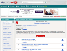 Tablet Screenshot of download3k.fr